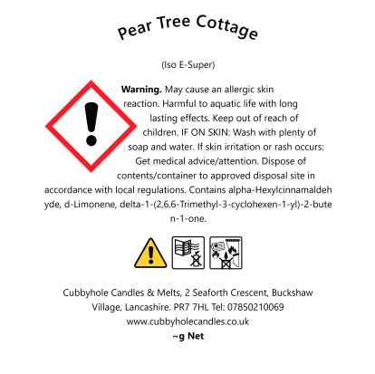 Pear Tree Cottage Wax Melts