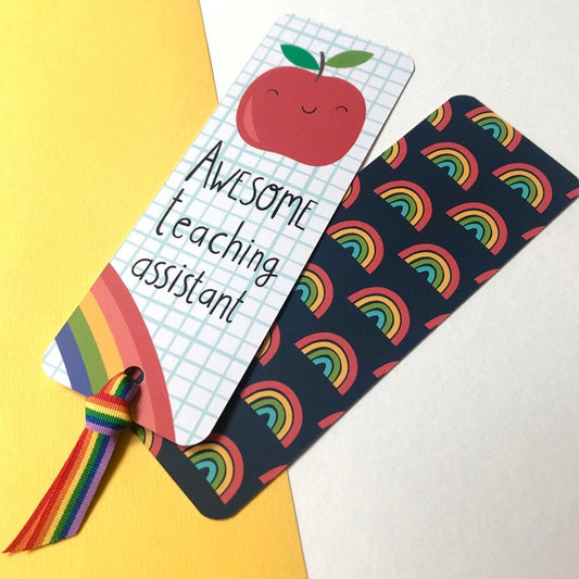Awesome Teaching Assistant Bookmark image 0
