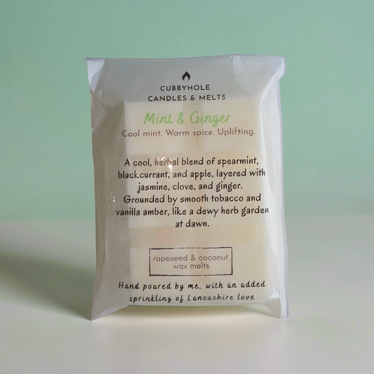 Mint & Ginger Wax Melts