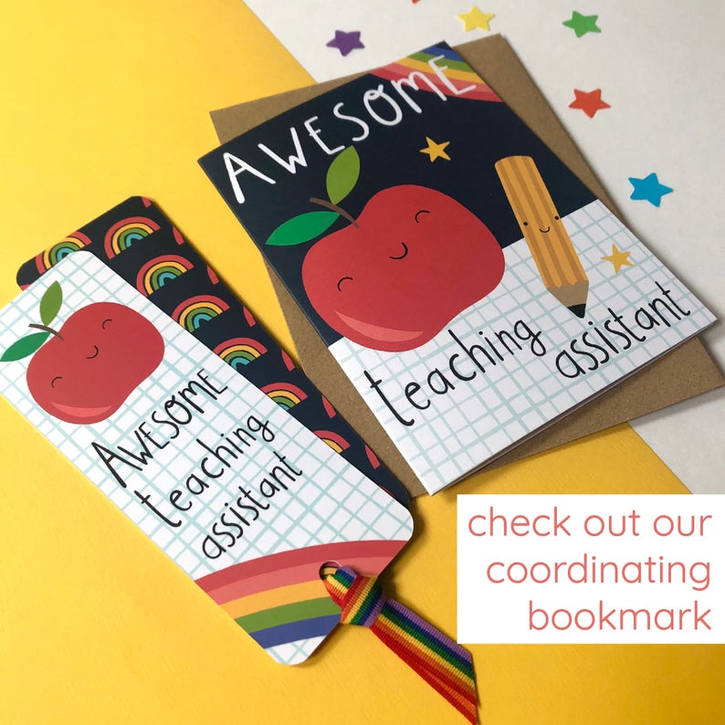 Awesome Teaching Assistant Bookmark image 2