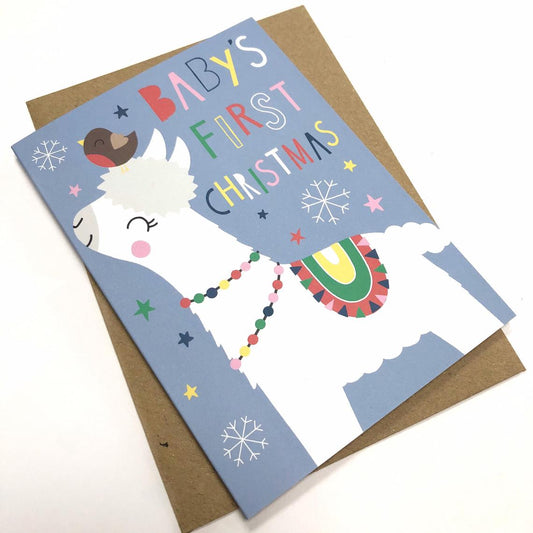 Baby’s First Christmas Card image 0
