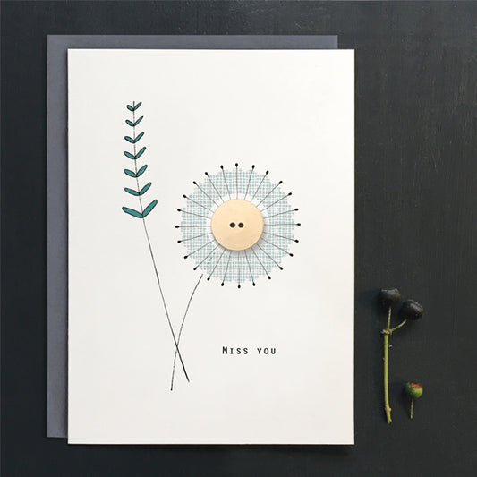 'Miss You’  Card - East of India image 0