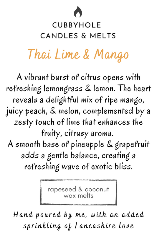 Thai Lime & Mango Natural Wax Melts image 1