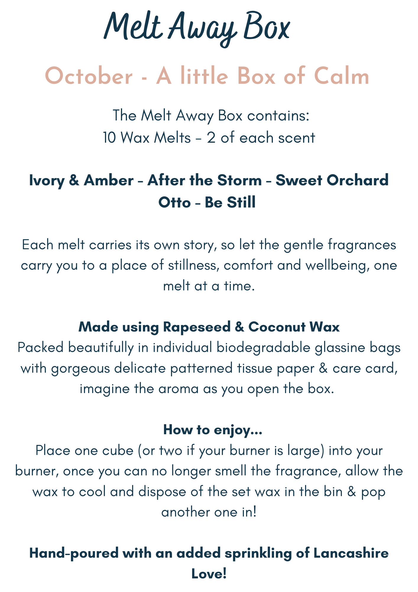 After the Storm Wax Melts