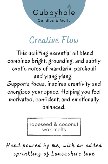 Creative Flow Wax Melts - Wellbeing