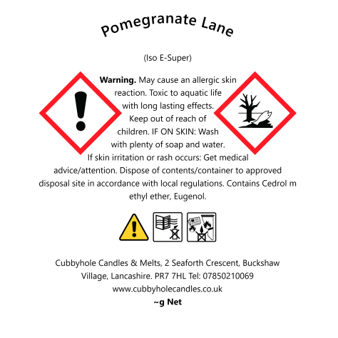 Pomegranate Lane Wax Melts
