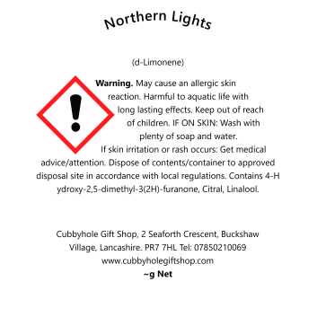 Northern Lights Candle