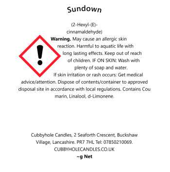 Sundown Wax Melts