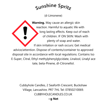 Sunshine Spritz Wax Melts