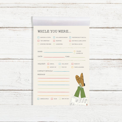 A6 Jotter Pad – while you were...... image 0