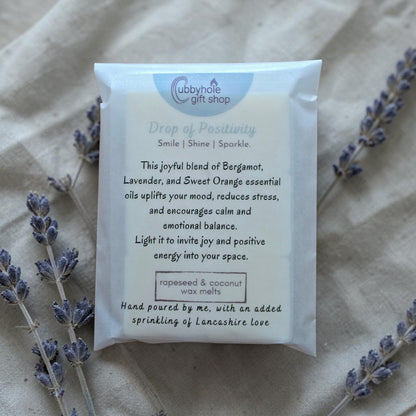 A Drop of Positivity Wax Melts