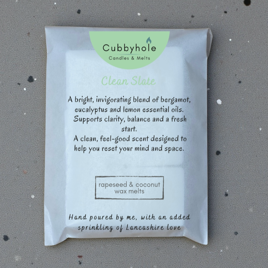 Clean Slate Wax Melts - Wellbeing