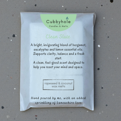 Clean Slate Wax Melts - Wellbeing