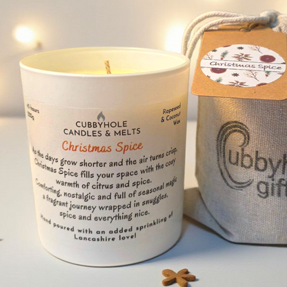 Christmas Spice Natural Wax Candle