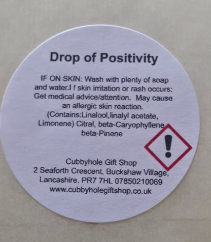 A Drop of Positivity Wax Melts