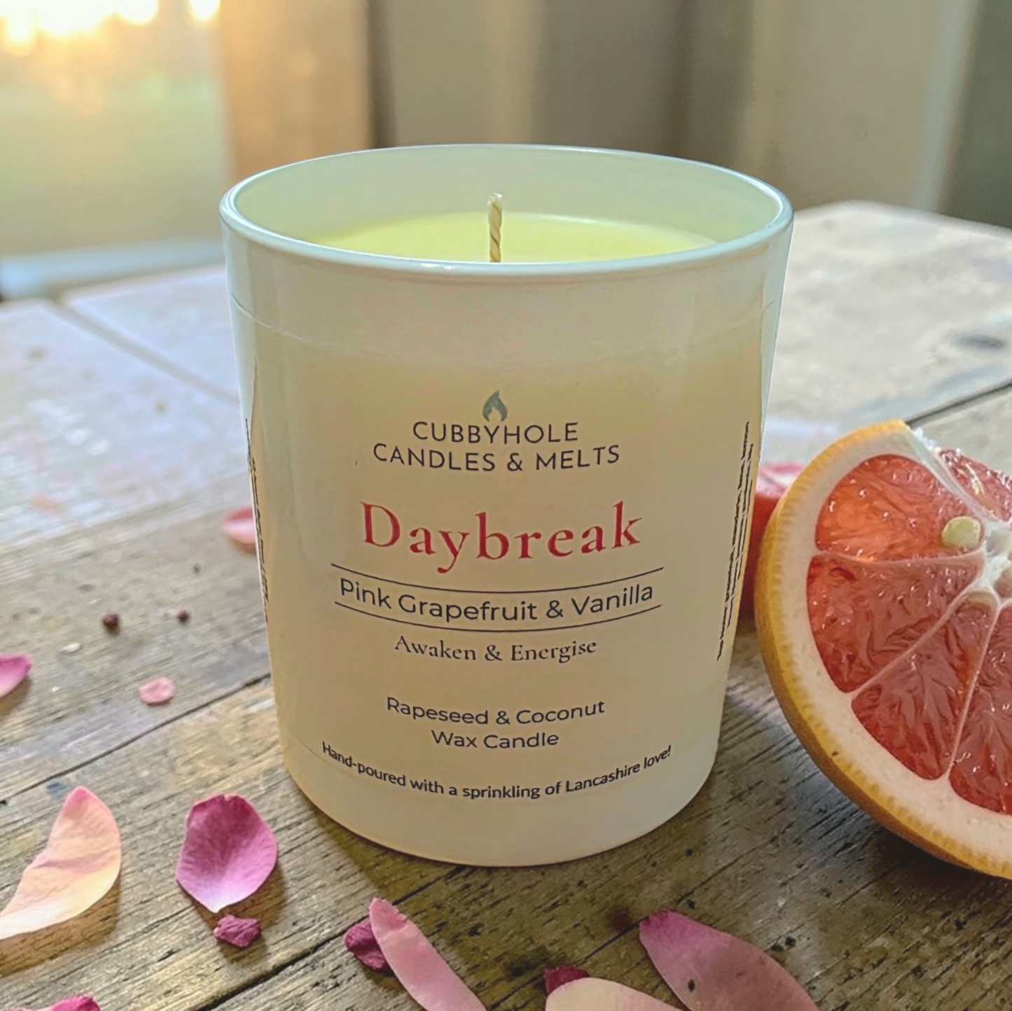 'Daybreak' Pink Grapefruit & Vanilla Candle