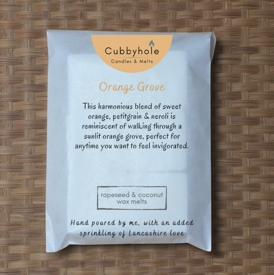 Orange Grove Wax Melts - wellbeing