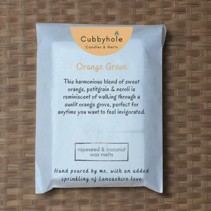 Orange Grove Wax Melts - wellbeing