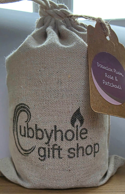 Damson Plum, Rose & Patchouli Natural Wax Candle