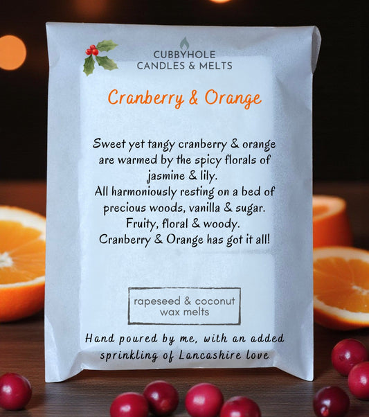 Cranberry & Orange Wax Melts