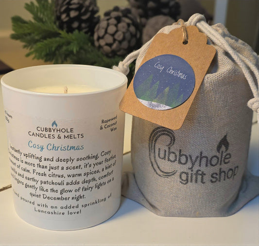 Cosy Christmas Candle